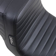 Le Pera Tailwhip Seat Black 2-Up Seat BikerTec Each