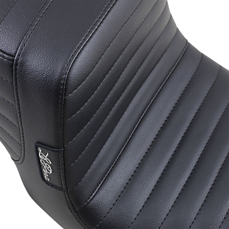 Le Pera Tailwhip Seat Black 2-Up Seat BikerTec Each