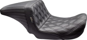 Le Pera Kickflip Up Front Seat Black 2-Up Seat Up-Front Vinyl #LKU-591DD