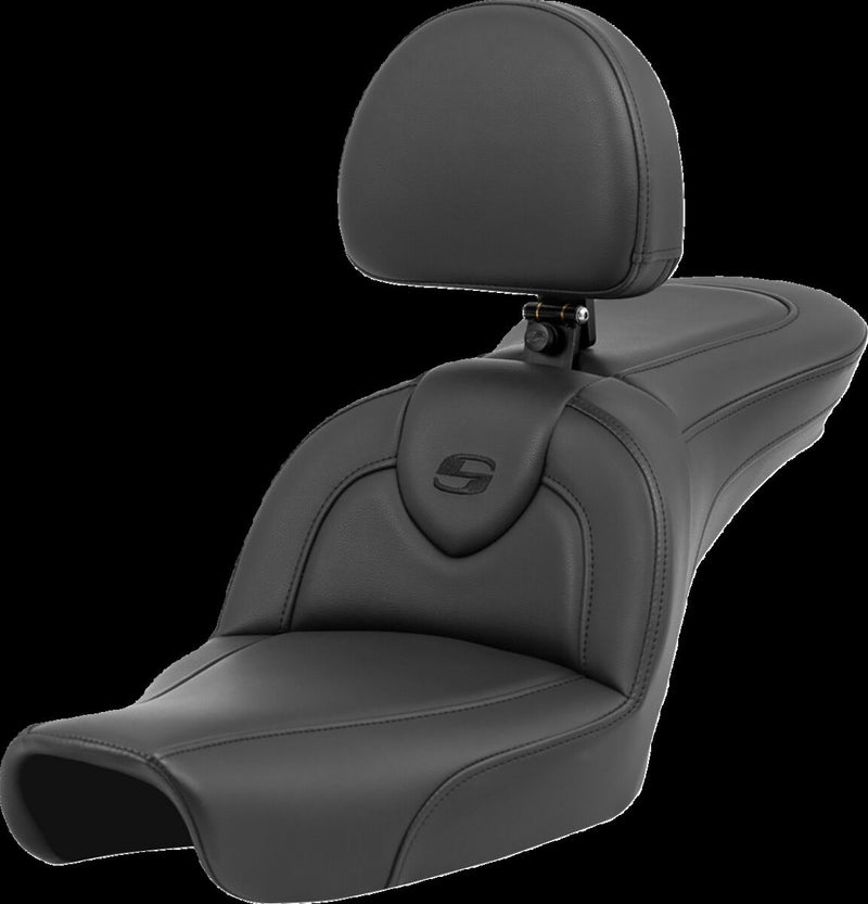 Saddlemen SEAT Roadsofa with Backrest for Harley-Davidson Dyna 1996-2003