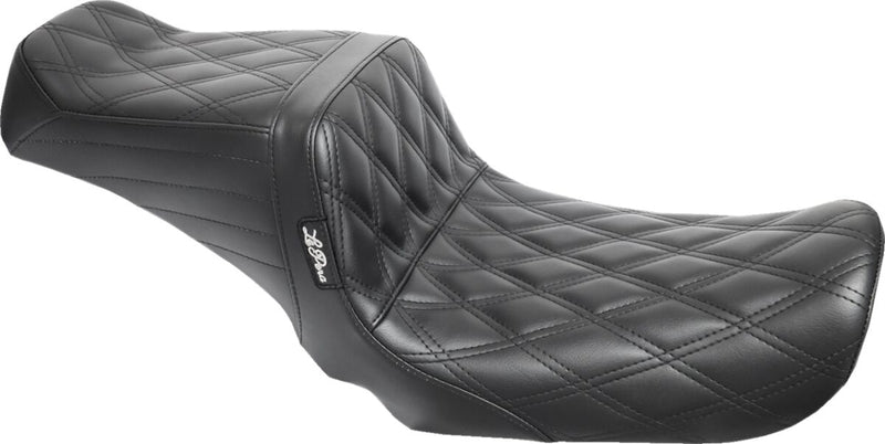 Le Pera Tailwhip Seat Black 2-Up Seat BikerTec #LF-581DD