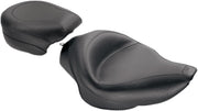 Mustang Wide Vintage Solo Seat Black Vinyl Each