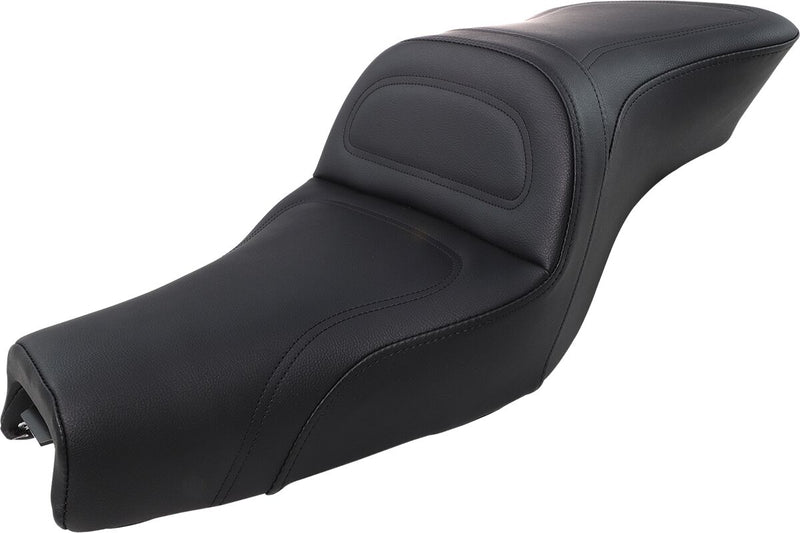 Saddlemen Explorer Seat w/o Driver Backrest for 2004-2018 Harley-Davidson Sportster Motorcycles Black #807-03-029