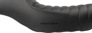 Saddlemen Pleated Americano Cafe Seat for 2004-2022 Harley-Davidson Sportster Motorcycles Black #807-11-0933
