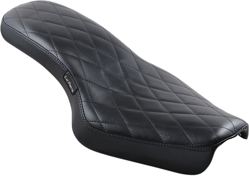 Le Pera Cobra Full-Length Seat Black #LK-076DM
