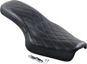 Le Pera Cobra Full-Length Seat Black #LK-076DM