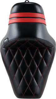 Le Pera Stubs Spoiler Seat Black Red Solo Seat Each