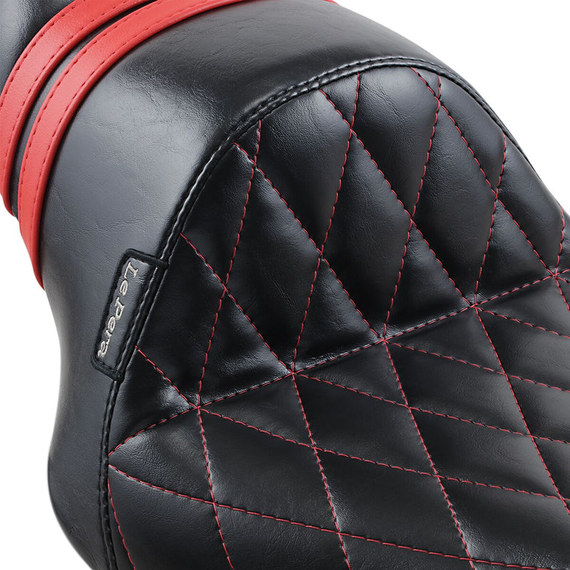 Le Pera Stubs Spoiler Seat Black Red Solo Seat Each