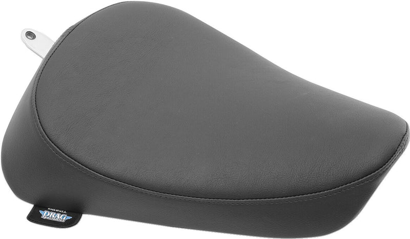 DRAG Specialties Seats Front Solo Vinyl Seat - Solo Seat, Each - Black for Harley-Davidson Sportster 1982-2003