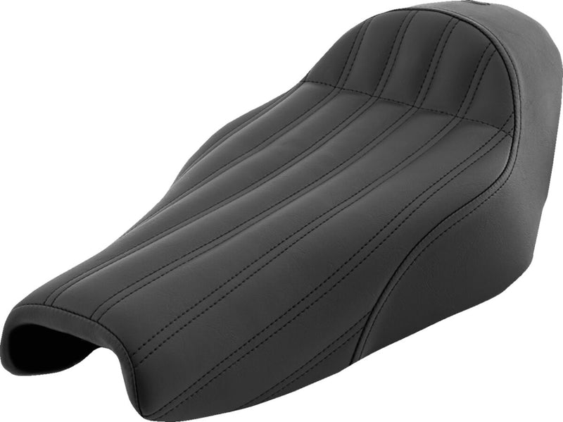 Saddlemen Solo Seat Knuckle Front Saddlehyde/ Saddlegel in Black For 2004-2020 Harley-Davidson Sportster Tank) Models