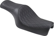 Drag Specialties Seats Caballero 2-Up Vinyl Seat Black 2-Up Seat #0804-0669