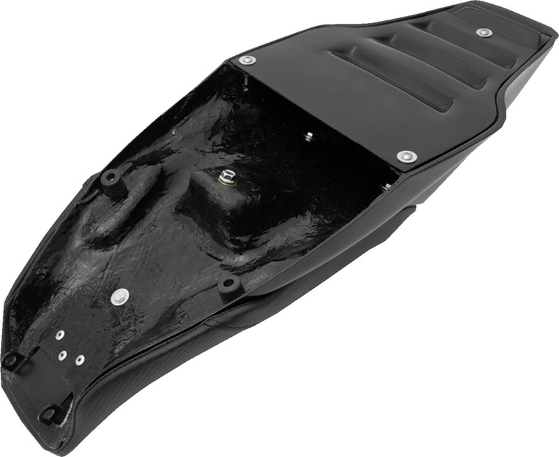 Saddlemen Black Eliminator Tail Section and Carbon Fibre Seat Kit for 2004-2022 Harley-Davidson Sportster Motorcycles #Z4282