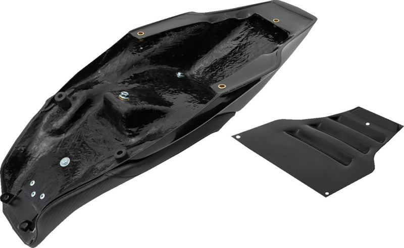 Saddlemen Black Eliminator Tail Section and Carbon Fibre Seat Kit for 2004-2022 Harley-Davidson Sportster Motorcycles #Z4282