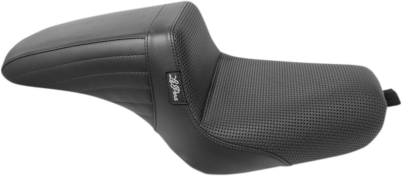 Le Pera Kickflip Seat Black 2-Up Seat BikerTec Vinyl