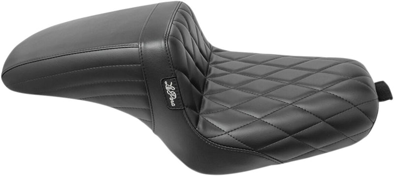 Le Pera Kickflip Seat Black 2-Up Seat BikerTec Vinyl