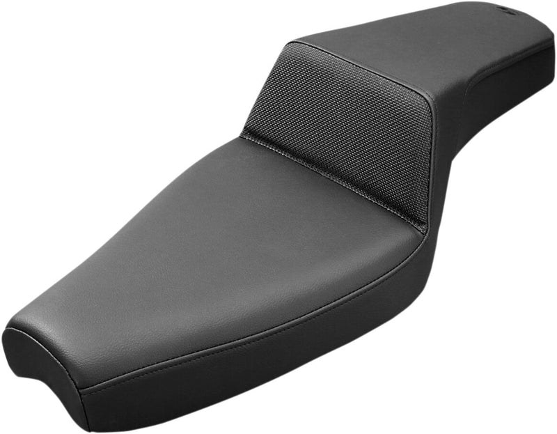 Saddlemen Black Step-Up Gripper Seat for 1979-2003 Harley-Davidson Sportster Motorcycles #879-03-174
