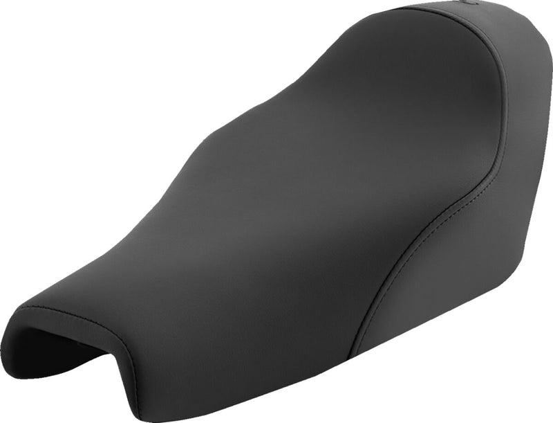 Saddlemen Black Renegade Plain Solo Seat for 2004-2022 Harley-Davidson Sportster Motorcycles #807-11-002