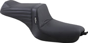 Le Pera Tailwhip Seat Black 2-Up Seat BikerTec