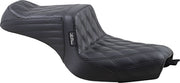 Le Pera Tailwhip Seat Black 2-Up Seat BikerTec #LK-586DD