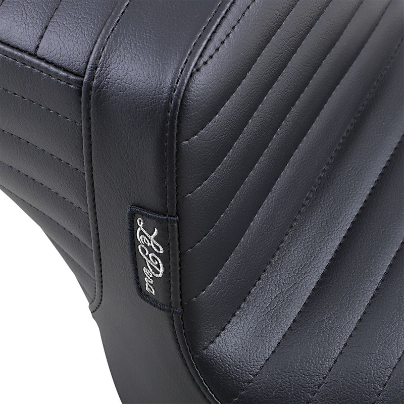 Le Pera Tailwhip Seat Black 2-Up Seat BikerTec #LK-586PT