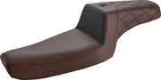 Saddlemen Brown Unknown Gripper Step Up Seat for 1979-2003 Harley-Davidson Sportster Motorcycles #UN79-03-173BR