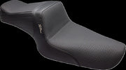 Le Pera Tailwhip Seat Black 2-Up Seat BikerTec #L-586BW