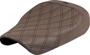 Saddlemen Solo Seat for 2021-2026 Harley-Davidson RH 1250 S ABS Brown Saddlehyde™ #821-36-002BLS