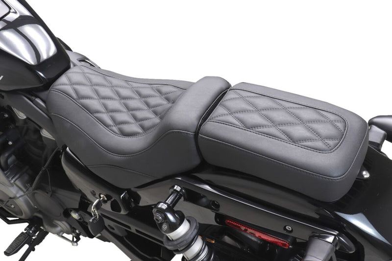 Mustang Tripper™ Passenger Seat for 2022-2026 Harley-Davidson RH 975 Black Vinyl Each