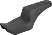 Saddlemen Step-Up Seat for 2022-2026 Harley-Davidson RH 975 Black 2-Up Seat Saddlehyde™ #822-11-173