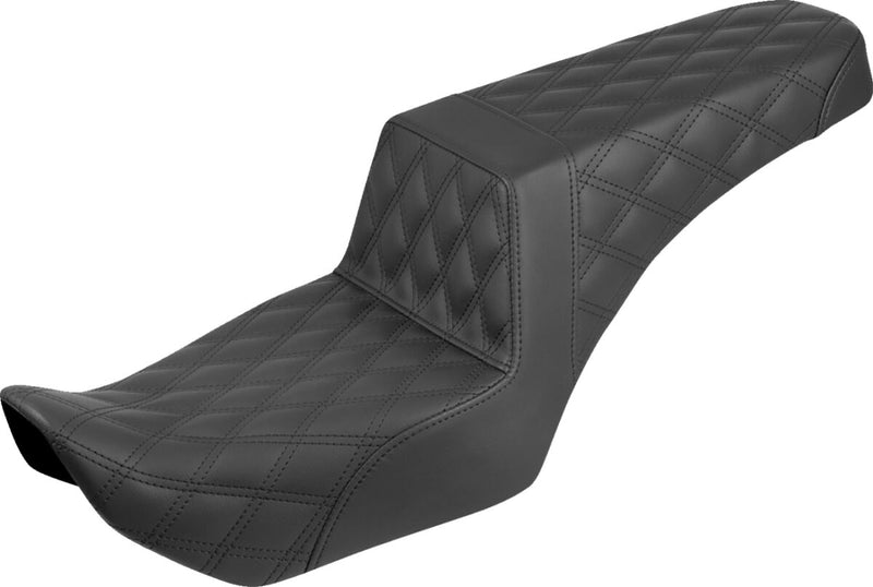 Saddlemen Step-Up Seat for 2022-2026 Harley-Davidson RH 975 Black 2-Up Seat Saddlehyde™ #822-11-175