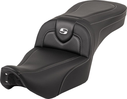 Saddlemen RoadSofa™ Seat for 2022-2026 Harley-Davidson RH 975 Black One-Piece Saddlehyde™