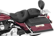 Mustang One-Piece 2-Up Ultra Touring Seat Black 2-Up Seat Each