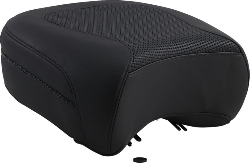 Mustang Textured Police Air Ride Seat Black Solo Seat #79436