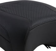 Mustang Textured Police Air Ride Seat Black Solo Seat #79436