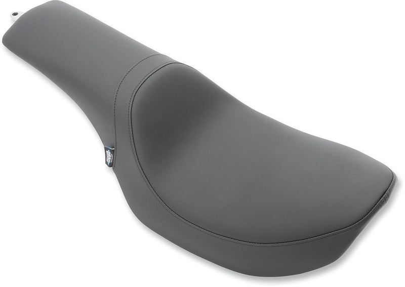 DRAG Specialties Seats Predator Seat - Leather /  Vinyl, Each - Black for Harley-Davidson FXR 1982-2000