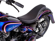Drag Specialties Classic Stitch Spoon Style Seat for 1971-1984 Harley-Davidson FXR Motorcycles