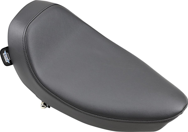 DRAG Specialties Seats Low Solo Seat - Vinyl, Each - Black for Harley-Davidson Touring, Softail & Dyna 1958-1984