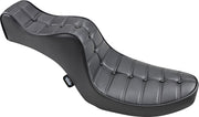 Drag Specialties Scorpion Stitch Mini King and Queen Seat for 1971-1984 Harley-Davidson FXR and 1984 Harley-Davidson Softail Motorcycles