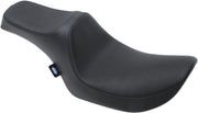 Drag Specialties Black Smooth Vinyl Predator III Seat for 1982-1994,1999-2000 Harley-Davidson FXR Motorcycles