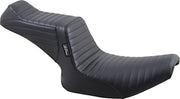 Le Pera Tailwhip Seat Black 2-Up Seat BikerTec #L-588PT