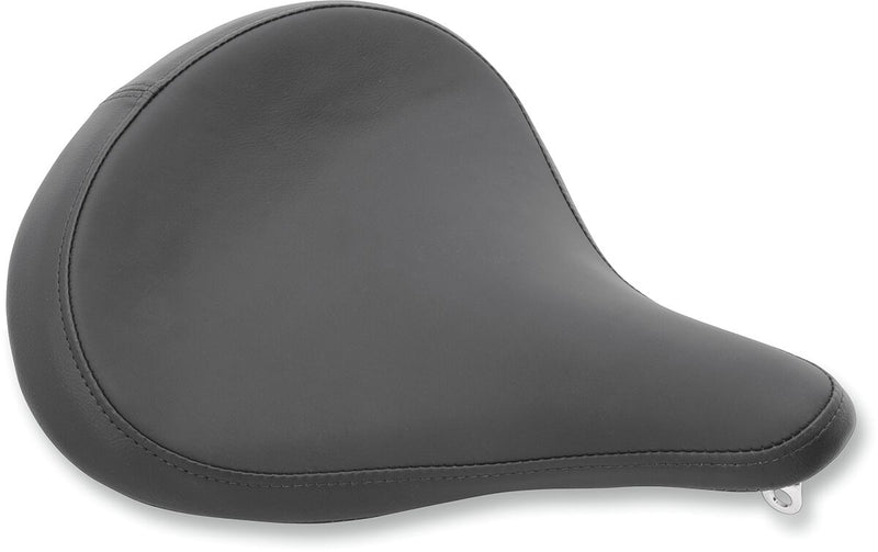 DRAG Specialties Seats Spring Solo Seat - Large /  Spring Solo Seat, Vinyl, Classic - Black
