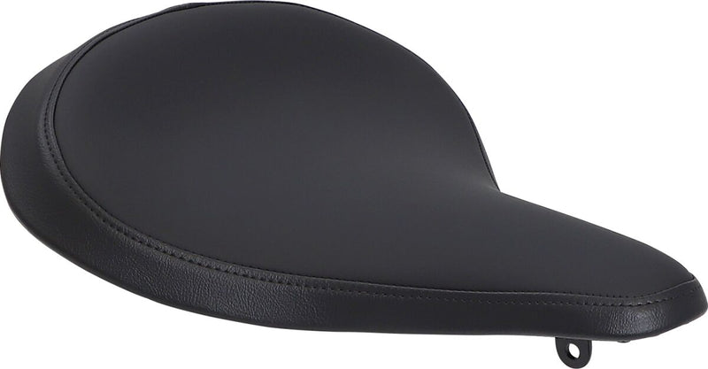 DRAG Specialties Seats Spring Solo Seat - Each, Leather, Classic - Black