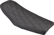 Saddlemen Lattice-Stitch Eliminator Seat Black #Z4204