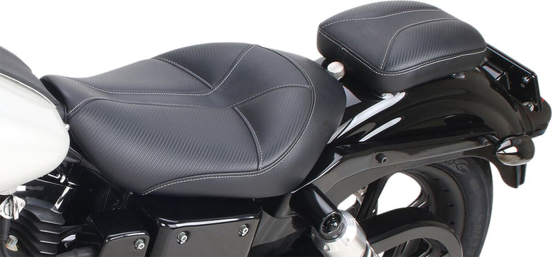 Saddlemen Black 7 in. Dominator Phantom Pad