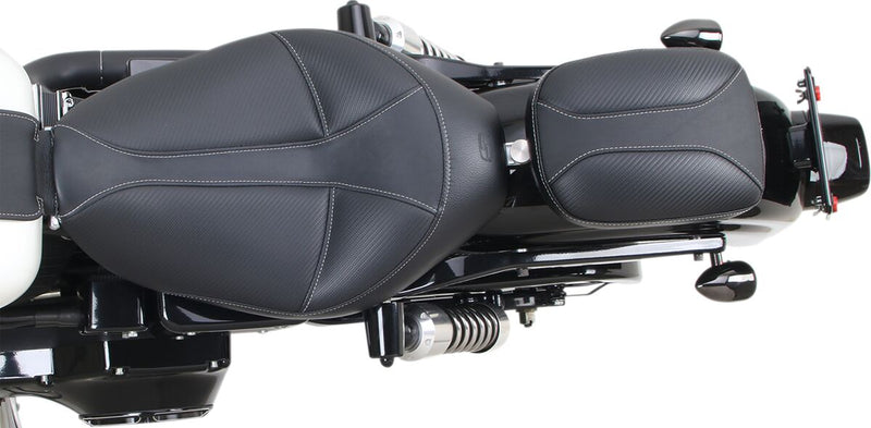 Saddlemen Black 7 in. Dominator Phantom Pad #SA1008