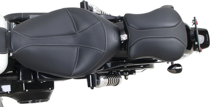 Saddlemen Black 9 in. Dominator Contour Phantom Pad #SA1009