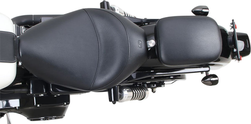 Saddlemen Black 7 in. S3 Standard Saddlehyde Phantom Pad #SA1017