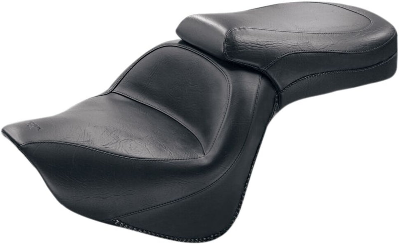 Mustang Vintage Wide Touring Seat Black One-Piece #76127