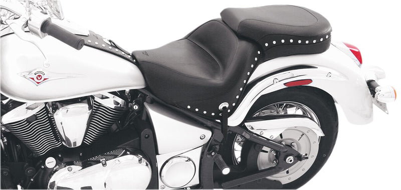 Mustang Wide Touring Seat Black One-Piece #76126