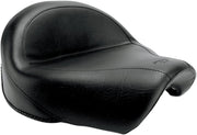 Mustang Vintage Wide Touring Seat Black Two-Piece #76071